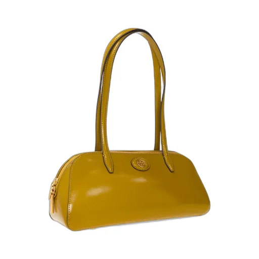 Logo-Patch Detail Shoulder Bag
