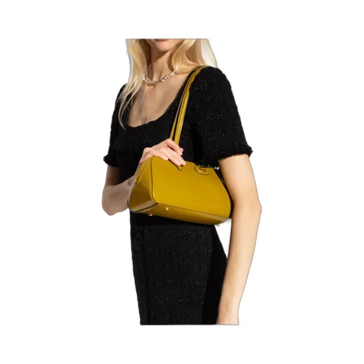 Logo-Patch Detail Shoulder Bag
