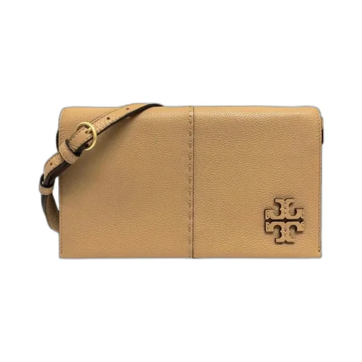 Tory Burch Logo Plaque Shoulder Bag