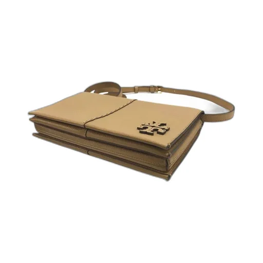 Tory Burch Logo Plaque Shoulder Bag
