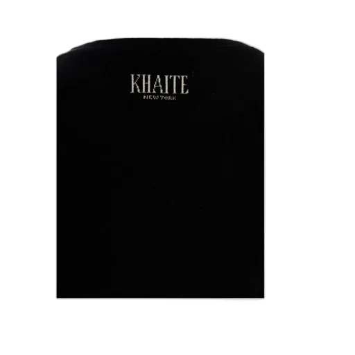 Khaite Mae Logo Patch Crewneck T-Shirt