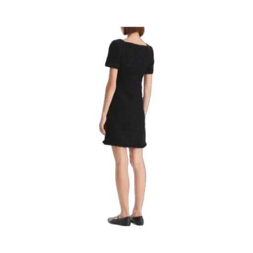 Tory Burch Tweed Square-Neck Dress