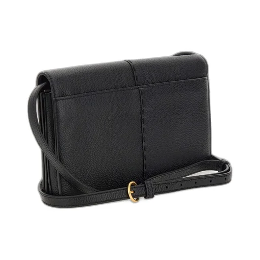 Tory Burch Logo Plaque Shoulder Bag