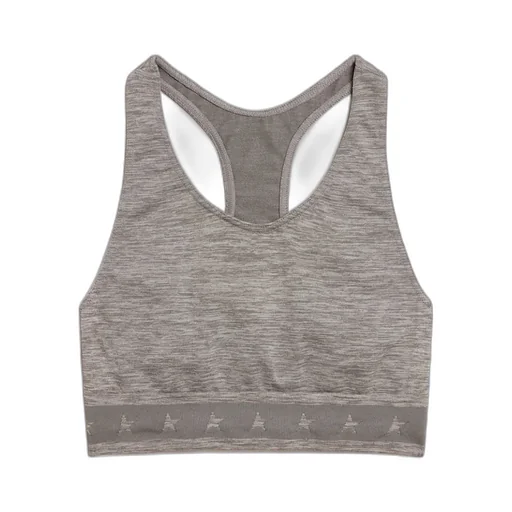 Golden Goose Deluxe Brand Logo-Underband Cropped Top