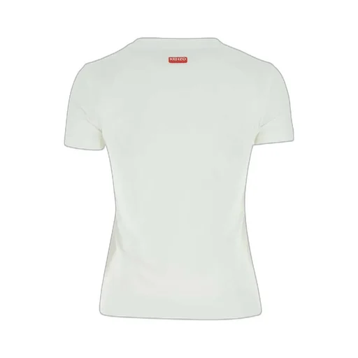 Kenzo Tiger Motif Embroidered Crewneck T-Shirt