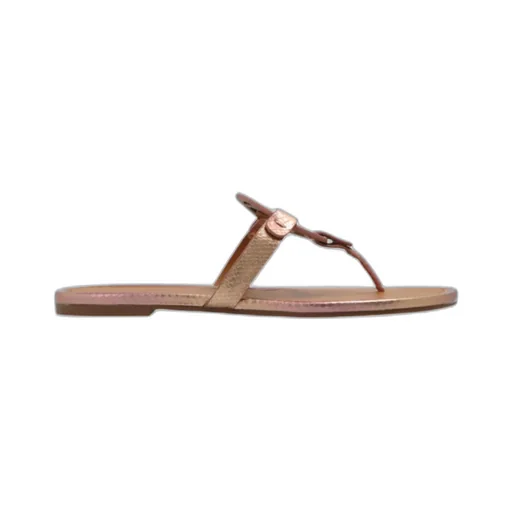 Miller Snake-Embossed Sandals
