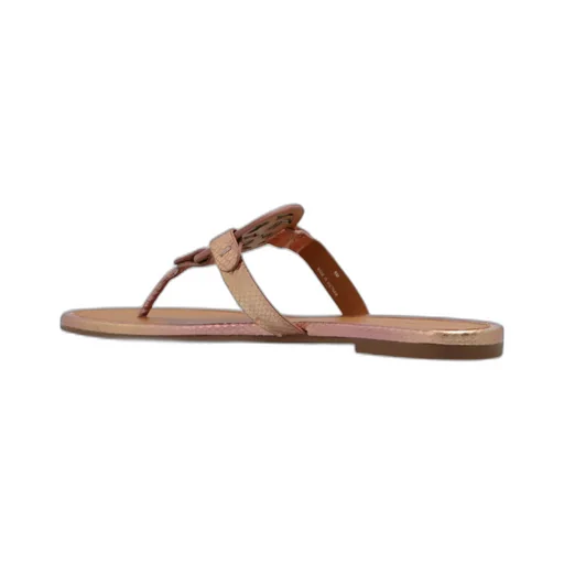 Miller Snake-Embossed Sandals