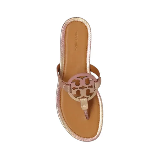 Miller Snake-Embossed Sandals