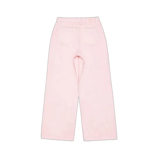 Raf Simons Relaxed Fit Wide Leg Jeans