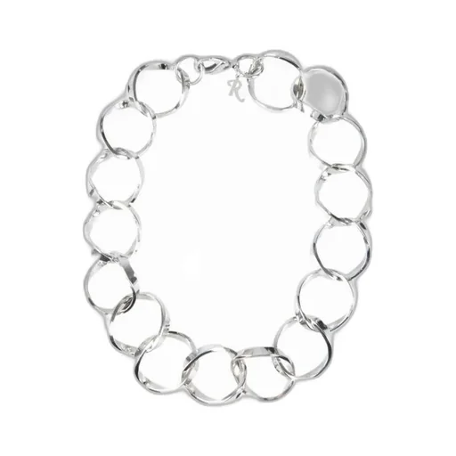 Raf Simons Interlinked Rings Necklace