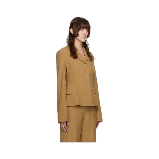 Lapel Long-Sleeved Suit Coat