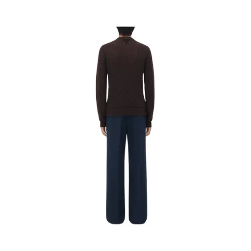Wool Mohair Lace Effect Pullover
