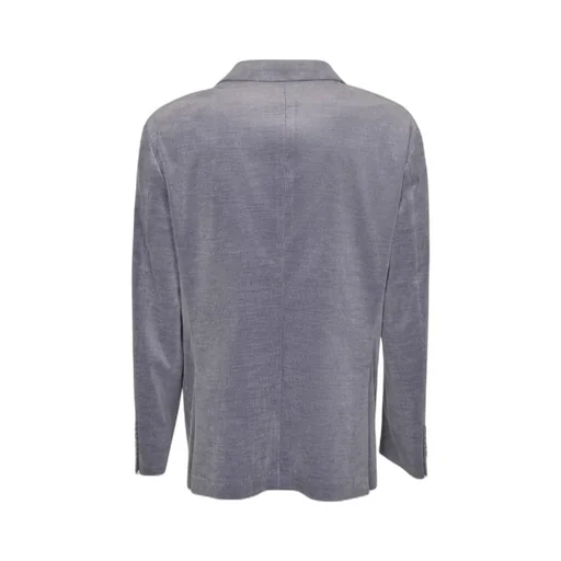 Corduroy Single-Breasted Blazer
