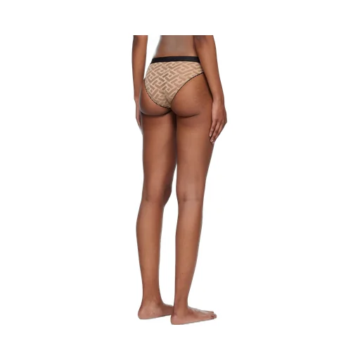 Versace La Greca Pattern Sheer Briefs
