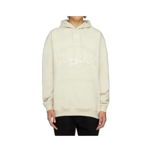 Logo Embroidered Cotton Hoodie