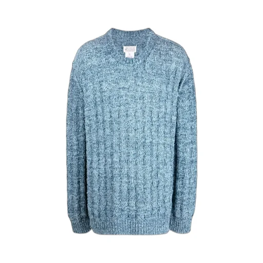 Ribbed-Knit Crew-Neck Jumper