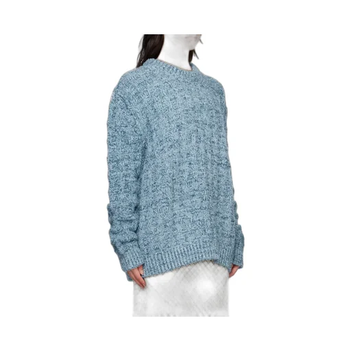 Ribbed-Knit Crew-Neck Jumper