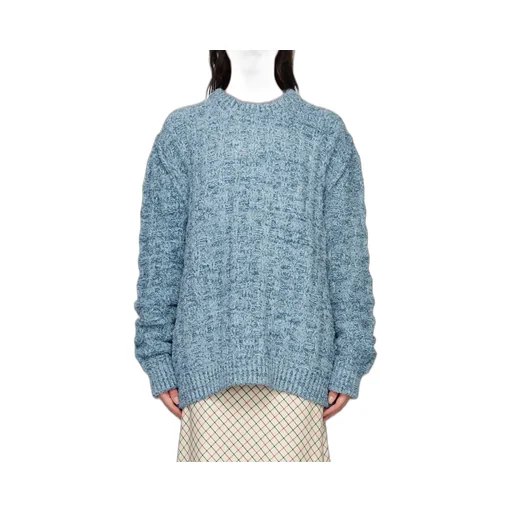 Ribbed-Knit Crew-Neck Jumper