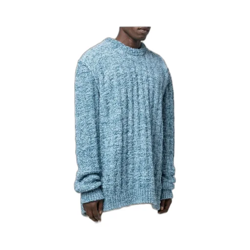 Ribbed-Knit Crew-Neck Jumper