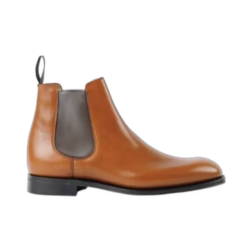 Pointed-Toe Chelsea Boots