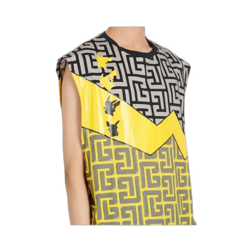Unisex - Oversized PokÉMon Print Cotton T-Shirt