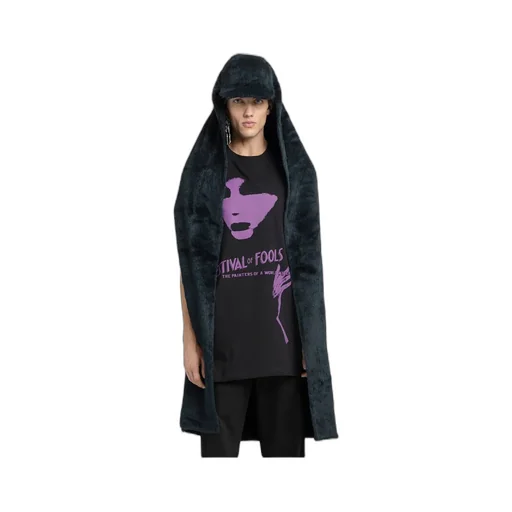 Logo Hooded Cloak
