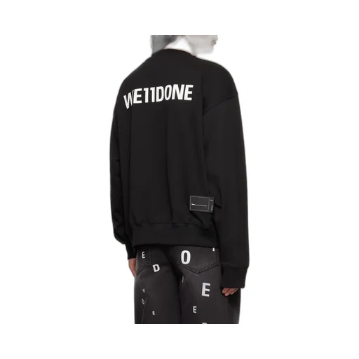 We11Done Graphic Printed Crewneck Sweatshirt