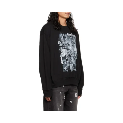 We11Done Graphic Printed Crewneck Sweatshirt
