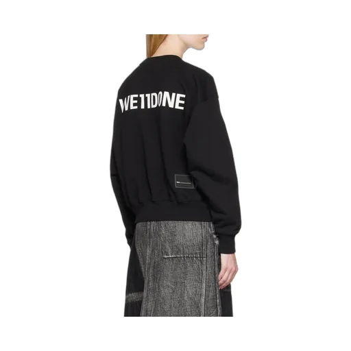 We11Done Graphic Printed Crewneck Sweatshirt