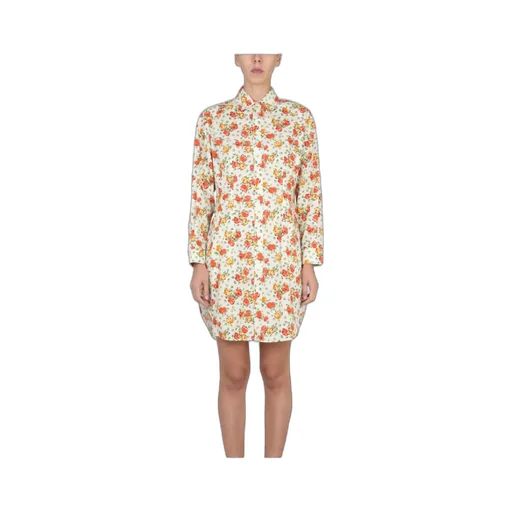 Marni Floral Patterned Shirt Dress