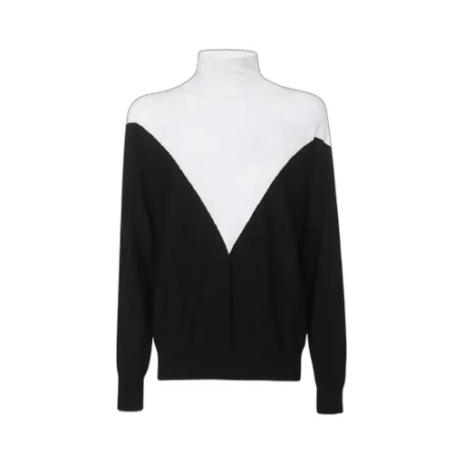 Two-Tone Knitted Jumper