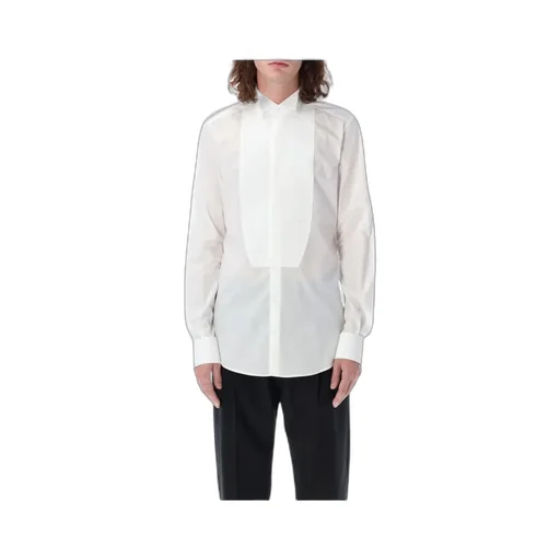 Dolce & Gabbana Long-Sleeved Tuxedo Shirt