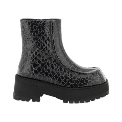 Marni Chelsea Side-Zip Platform Boots