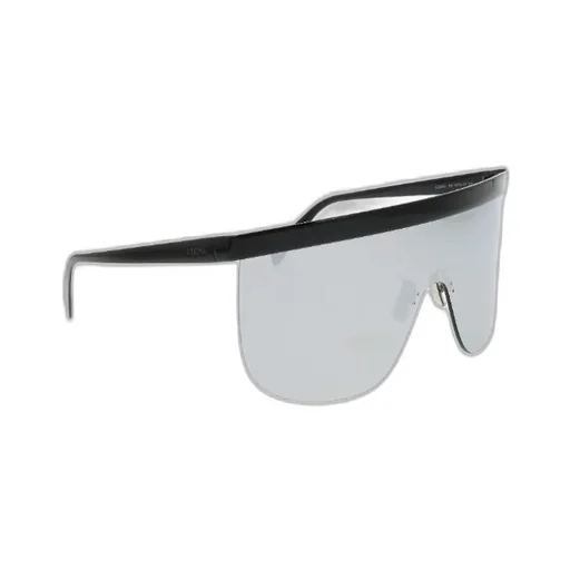 Mask-Frame Rimless Sunglasses