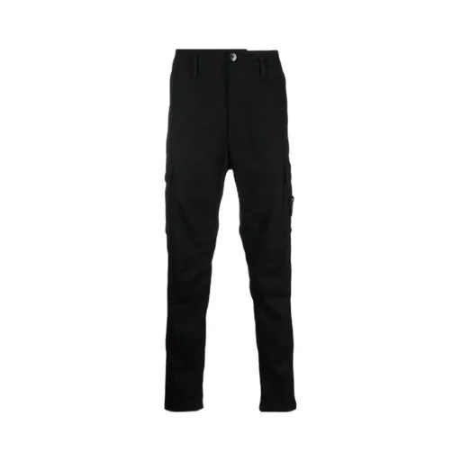 Cargo Logo-Patch Trousers