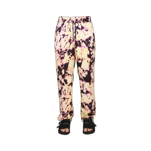Dries Van Noten Graphic Printed Drawstring Trousers