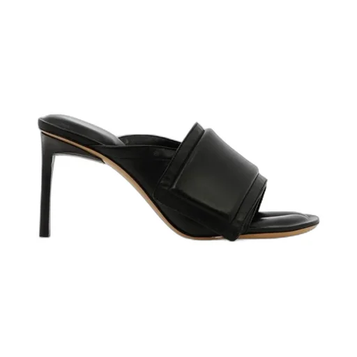 Jacquemus Les Mules Aqua Scuba Slide Stilettos