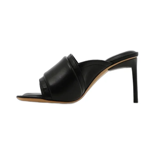 Jacquemus Les Mules Aqua Scuba Slide Stilettos