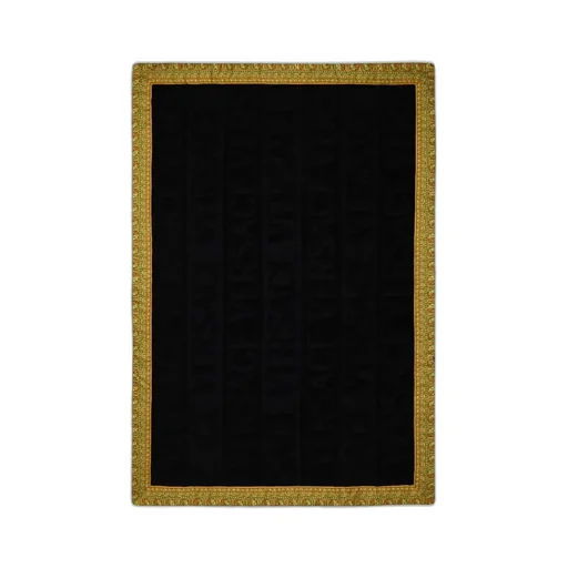 Logo-Jacquard Cotton Bathmat