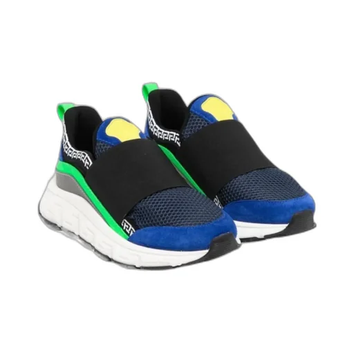 Colour-Block Slip-On Sneakers