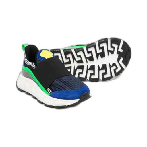 Colour-Block Slip-On Sneakers