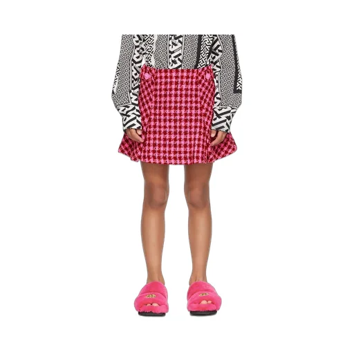 Tweed Check Skirt