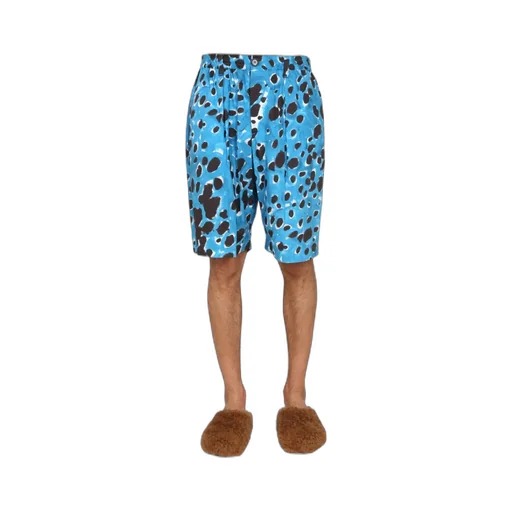 Marni Pop Dots Print Bermuda Shorts
