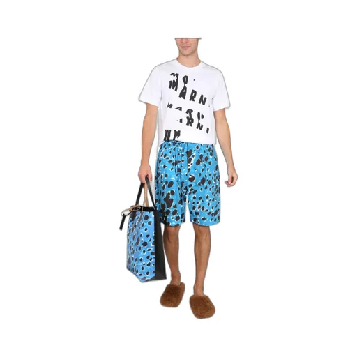 Marni Pop Dots Print Bermuda Shorts