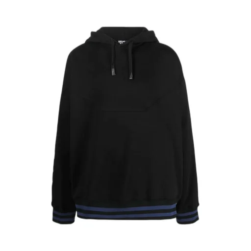 Versace Jeans Couture Logo Tape Drawstring Hoodie
