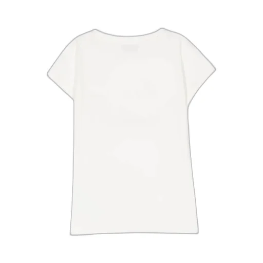 Moschino Kids Logo Embroidered Crewneck T-Shirt