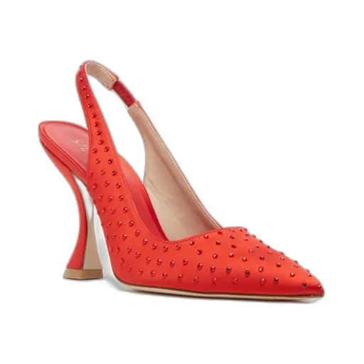 Say Rhinestone Pumps