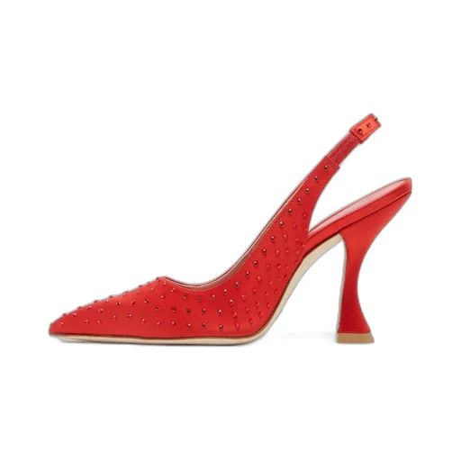 Say Rhinestone Pumps