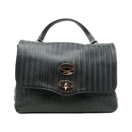 Zanellato Medium Postina Wave-Motif Tote Bag