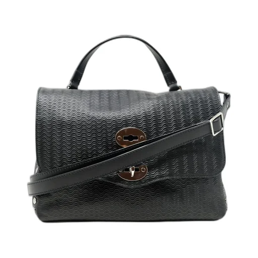 Zanellato Medium Postina Wave-Motif Tote Bag